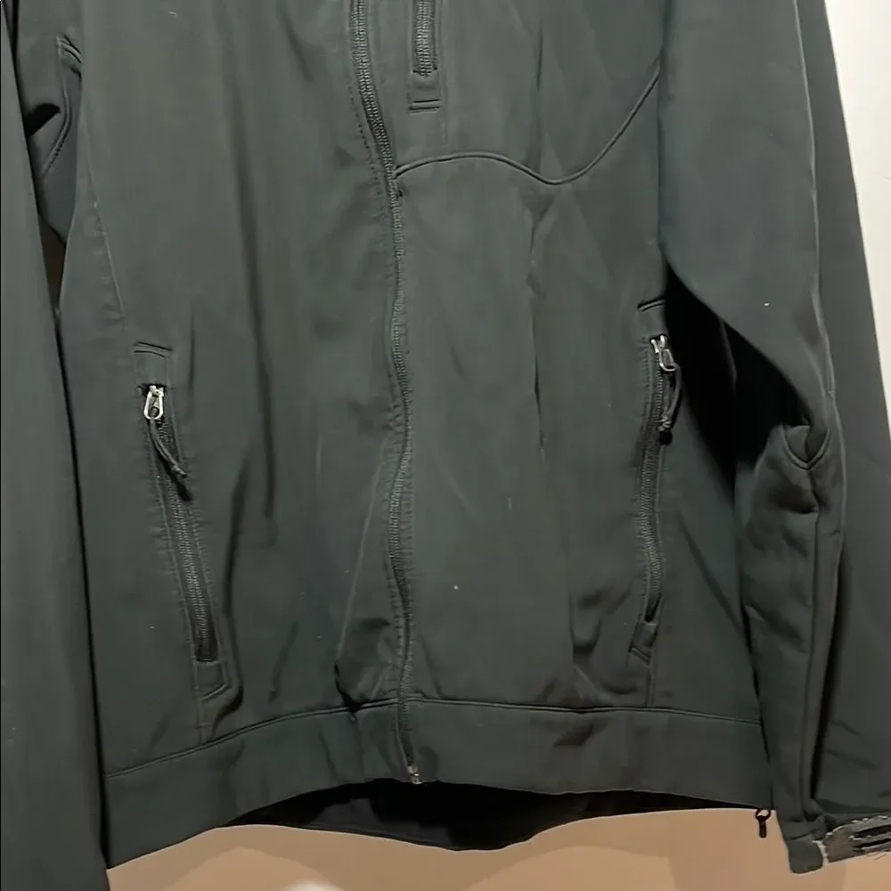 The North Face Black Performance Jacket with Stand-Up Collar